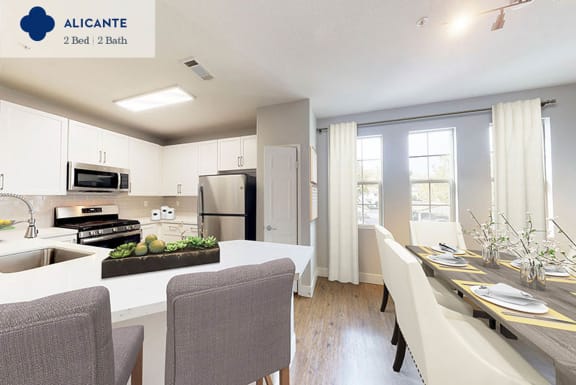 Dining And Kitchen at Mission Hills, California, 93012