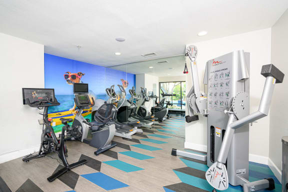 Fitness Center at Sendero Huntington Beach, Huntington Beach, CA