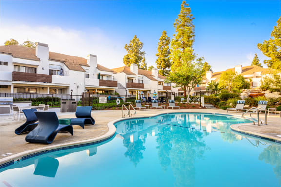 Pool at Sendero Huntington Beach, California