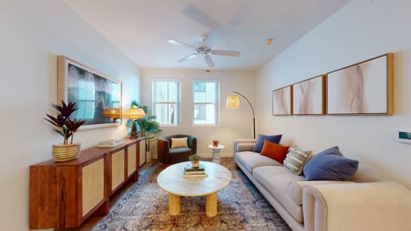 Living Room at The Villas at Anacapa Canyon, Camarillo