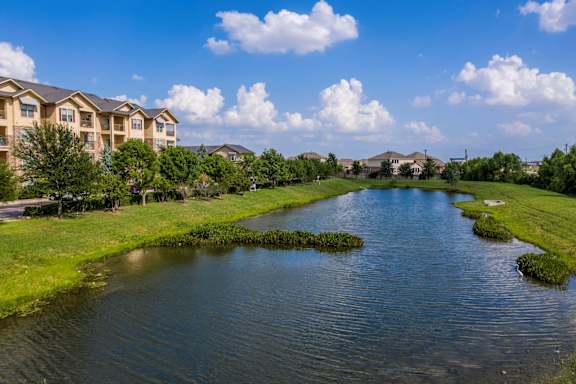 Building Exterior at Las Brisas Apartment Homes, Round Rock, Texas