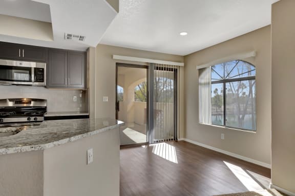 Well Lit Living Spaces Well Lit Living Spaces at San Montego Apartments, Mesa, Arizona