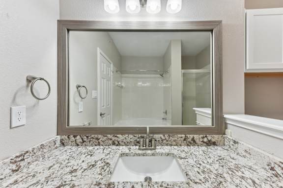 Vanity Lights at Sonterra Apartment Homes, Austin, TX