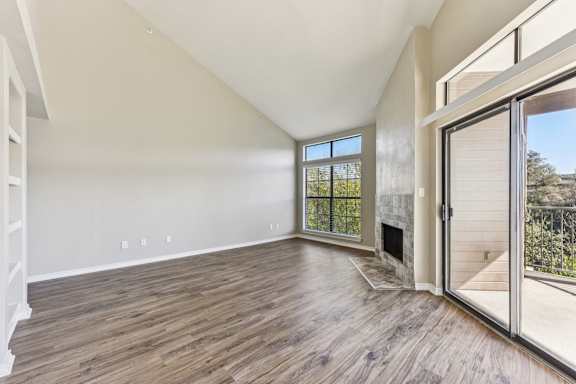 Layout-ready room at Waters Edge Apartment Homes, Georgetown, Texas