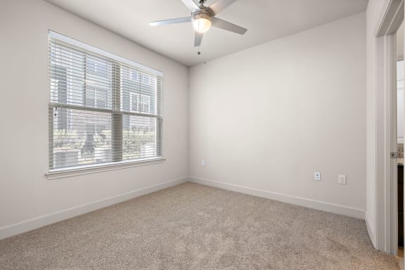 Beige Carpet In Bedroom at North Creek, Hutto, TX, 78634