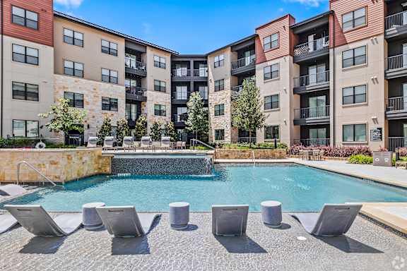 Swimming Pool With Sundecks at Aurora Watson Branch, Mansfield, TX, 76063