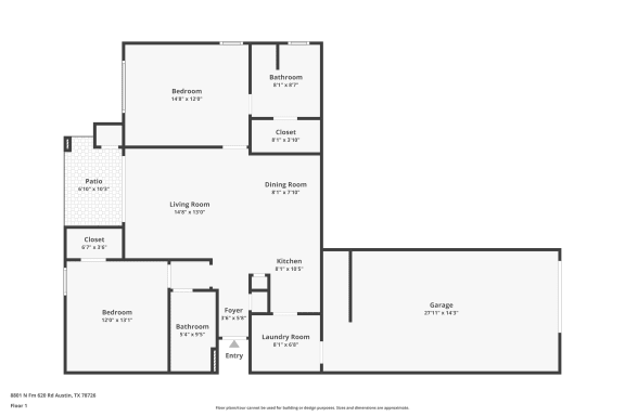 this is the diagram of the hypothetical floor plan for the home