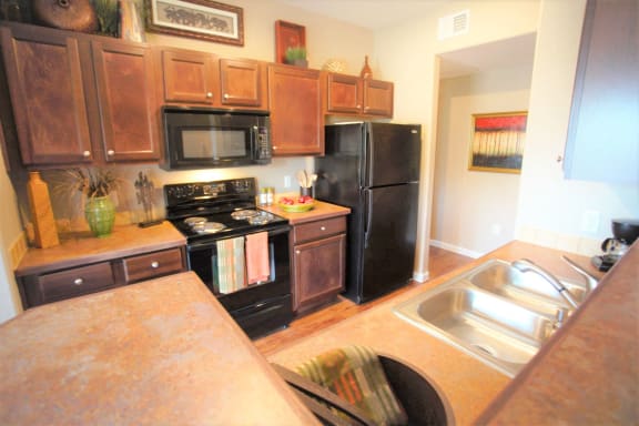 Model Kitchen at The Fairways at Star Ranch, Hutto