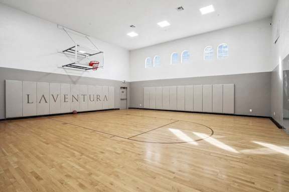 Indoor Basketball Court at La Ventura Apartments, Plano, TX