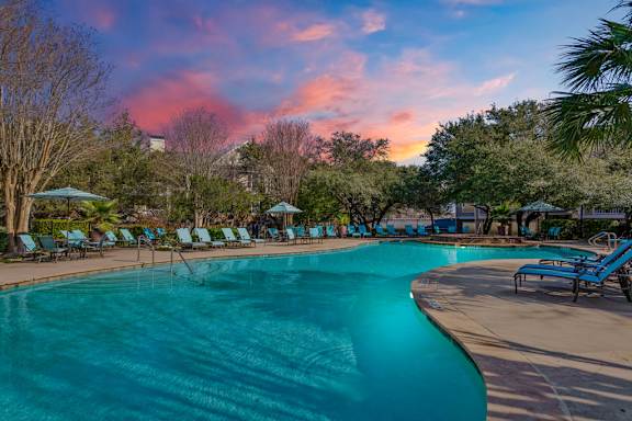 Breathtaking View Of Swimming Pool With Sparkling Water  at Stone Oak @ Parmer, Texas, 78727