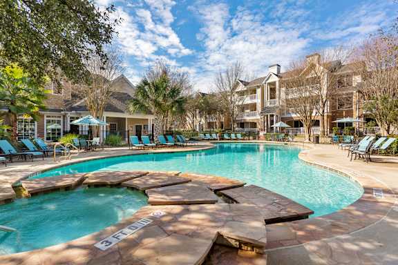Outdoor Swimming Pool  at Stone Oak @ Parmer, Austin, 78727