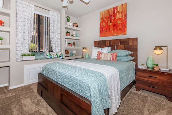 Carpeting In Bedrooms at The Presidio by Picerne, N Las Vegas
