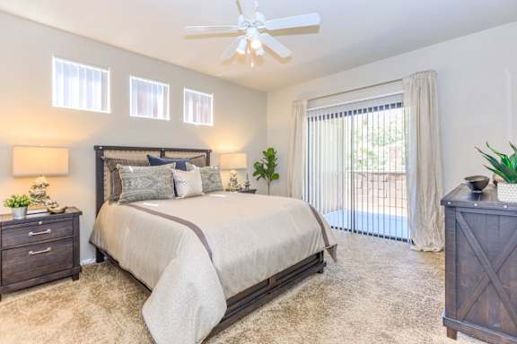 Bedroom With Plenty Of Natural Lights at The Presidio by Picerne, N Las Vegas, 89084