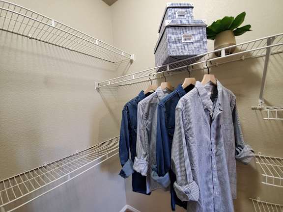 Closet View at The Paramount by Picerne, Las Vegas, 89123