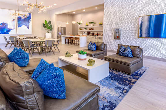 Community Clubroom at The Preserve by Picerne, N Las Vegas, NV, 89086