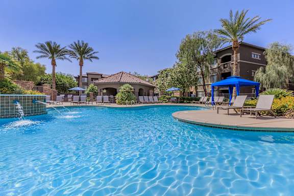 the swimming pool at The Preserve by Picerne, N Las Vegas, NV