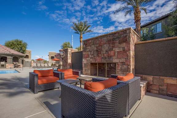 fireside lounge at The Passage by Picerne, Henderson, 89014