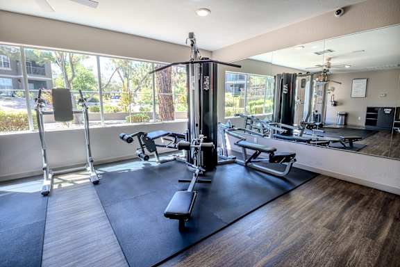Modern Fitness Gym at The Summit by Picerne Apartments, Henderson