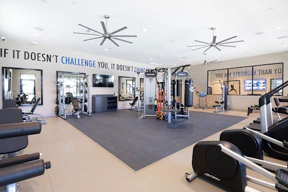 High Endurance Fitness Center at Level 25 at The Curve by Picerne, Las Vegas, Nevada
