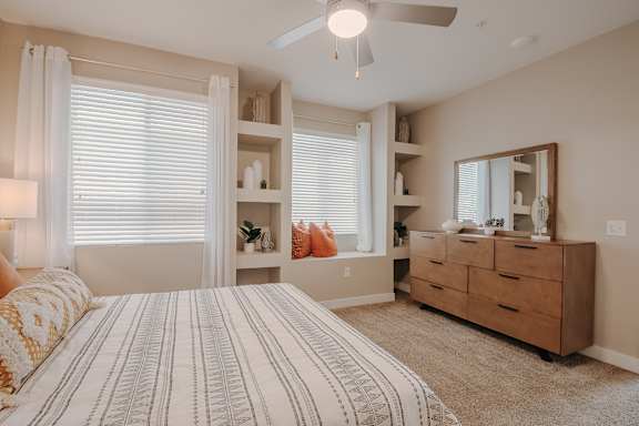 Gorgeous Bedroom Designs at Level 25 at The Curve by Picerne, Las Vegas, NV