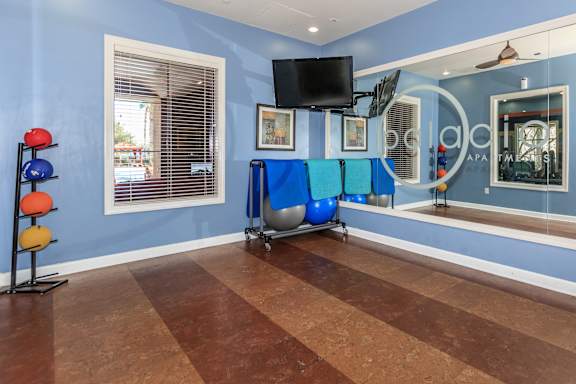 lopo yoga room at Loreto & Palacio Apartments, Las Vegas, NV 89149