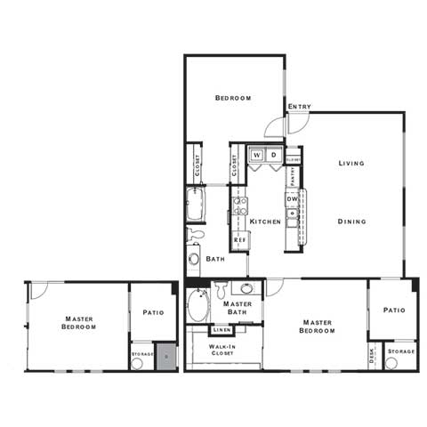 The Haven Floor Plan at The Paramount by Picerne, Nevada