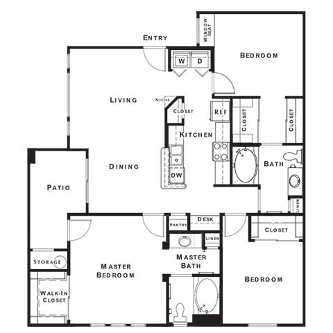 The Elite Floor Plan at The Paramount by Picerne, Las Vegas, 89123