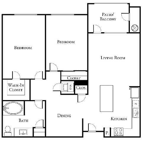 1 & 2 Bedroom Apartments in Las Vegas | Loreto & Palacio