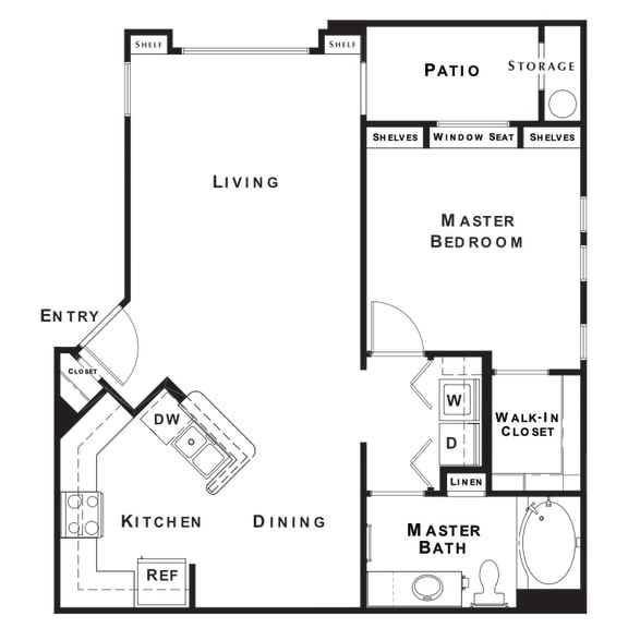 The Signature Floor Plan at The Paramount by Picerne, Las Vegas, Nevada