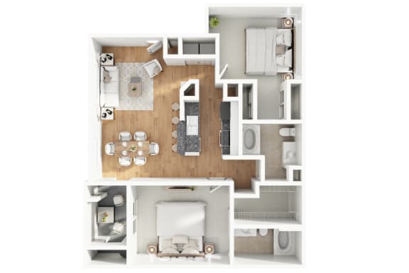 The Jewel Floor Plan at The Pavilions by Picerne, Las Vegas, NV, 89166