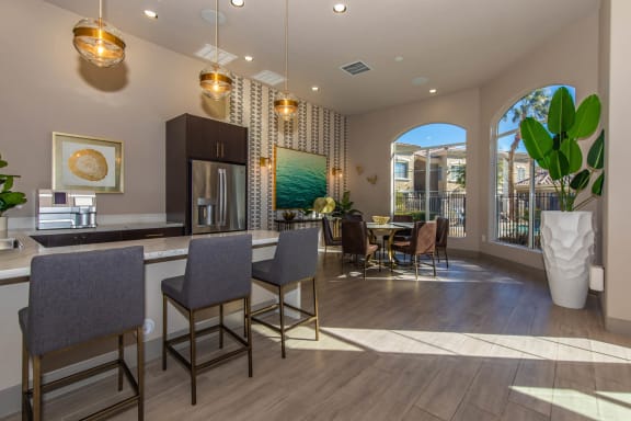 Interior Clubhouse at The Belmont by Picerne, Las Vegas, NV