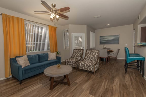 Living Room at The Belmont by Picerne, Las Vegas, NV, 89183