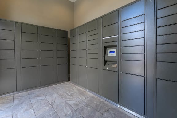 Mail room at The Cantera by Picerne, Las Vegas, Nevada