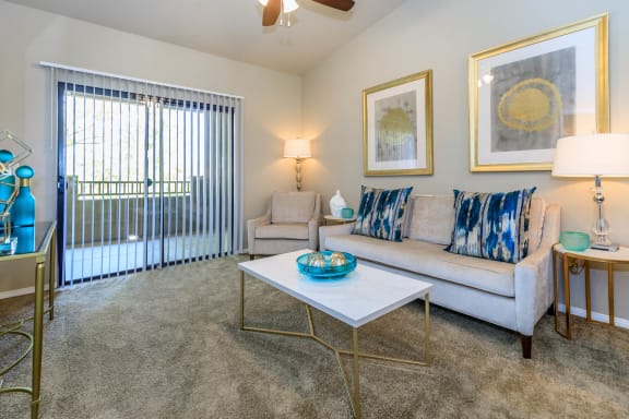 Living Room at The Cantera by Picerne, Las Vegas, 89139