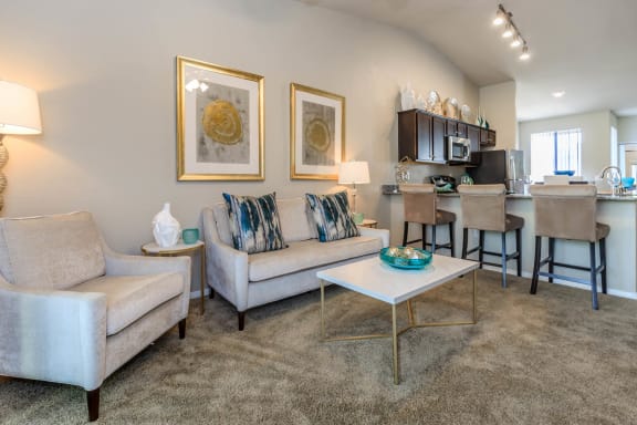 Living Room at The Cantera by Picerne, Las Vegas, NV, 89139