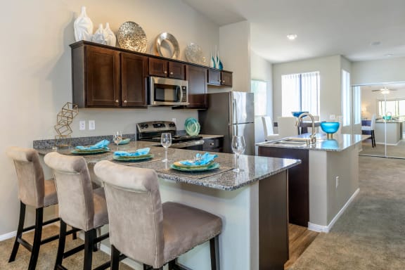 Kitchen at The Cantera by Picerne, Nevada