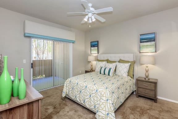 Comfortable Bedroom at The Covington by Picerne, Las Vegas, NV