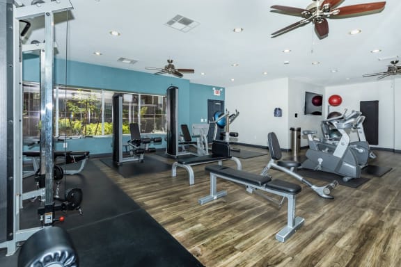 Fitness center at The Equestrian by Picerne, Nevada