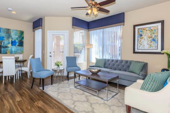 Living And Kitchen at The Equestrian by Picerne, Henderson, NV