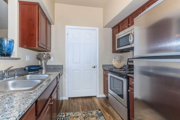 Fully Equipped Kitchen at The Equestrian by Picerne, Henderson, NV, 89052