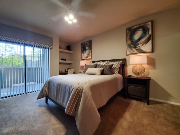 Spacious Bedroom With Comfortable Bed at The Paramount by Picerne, Las Vegas
