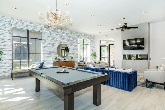 Billiards Room at The Paseo by Picerne, Goodyear, AZ