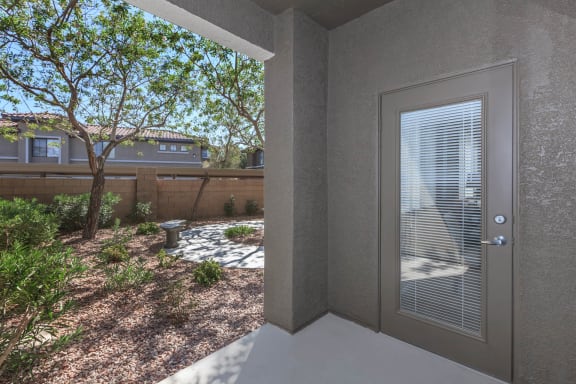 Backyard at The Preserve by Picerne, N Las Vegas, NV, 89086