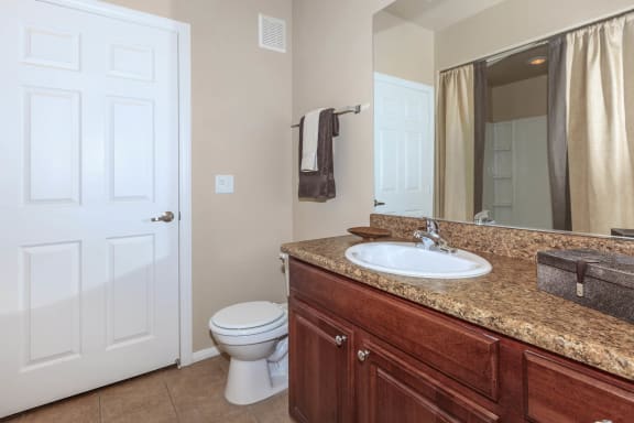 Luxurious Bathroom at The Preserve by Picerne, N Las Vegas, Nevada
