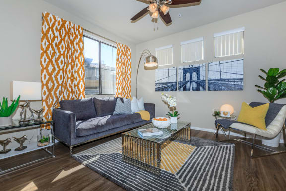 Spacious Living Room at The Preserve by Picerne, Nevada, 89086