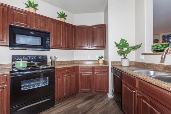 Kitchens With Ample Storage at The Preserve by Picerne, N Las Vegas, Nevada