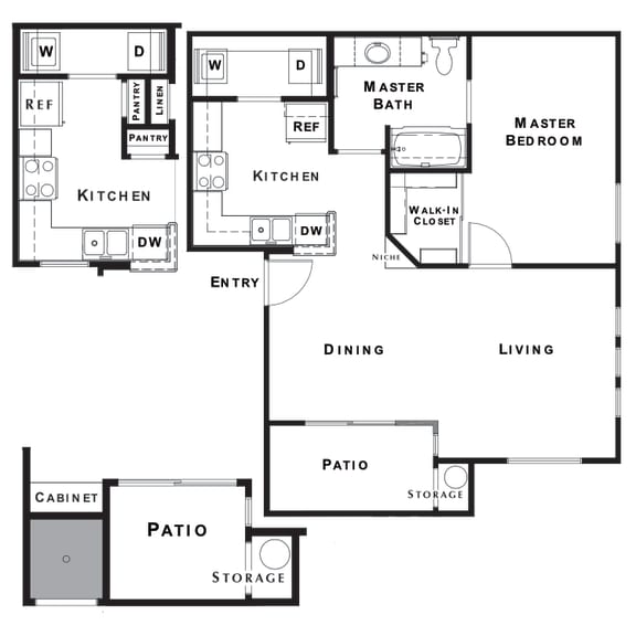 The Oasis Floor Plan at The Preserve by Picerne, N Las Vegas