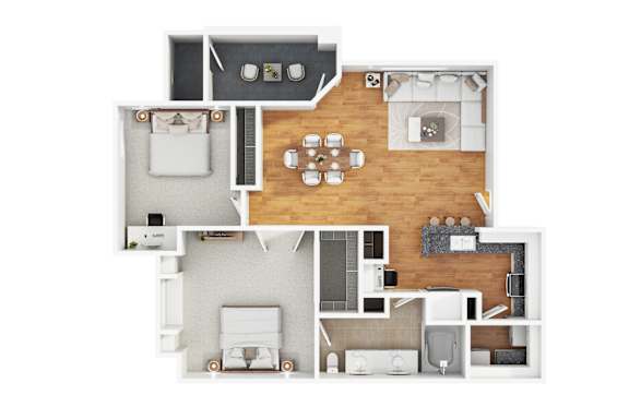 SONORAN Floor Plan at The Covington by Picerne, Las Vegas, NV, 89139