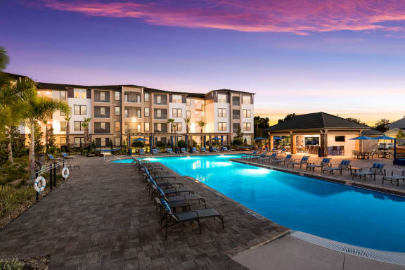 Swimming Pool at The Oasis at Crosstown in Orlando, FL