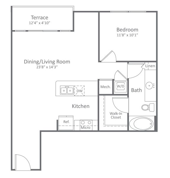 Harlow River Oaks Floor Plan A12, Houston, TX